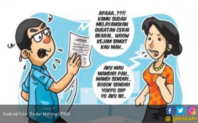 Kecentilan saat Lihat Pria Tampan, Istri Malah Gugat Cerai Duluan