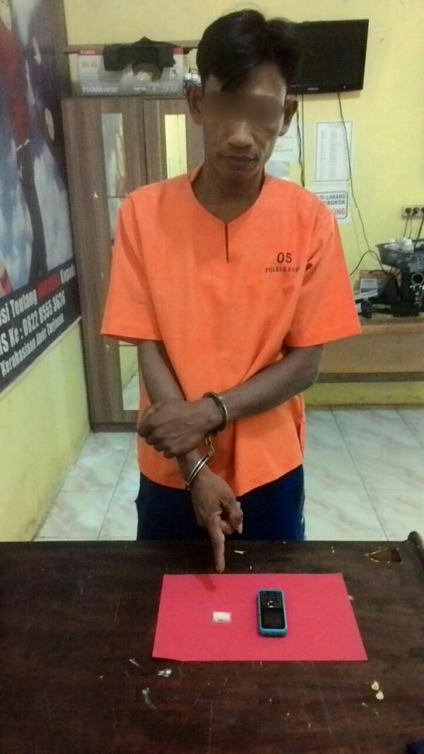 Miliki Sabu, Tim Opsnal Polres Rohil Ciduk Pria Ini 
