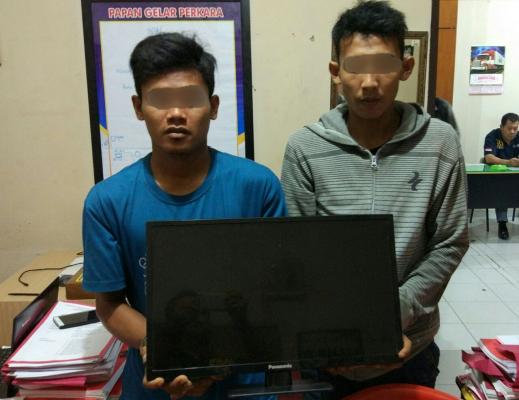 Para Pelaku Pencurian di Wisma Berlian di Bekuk Tim Harat Polres Inhil 