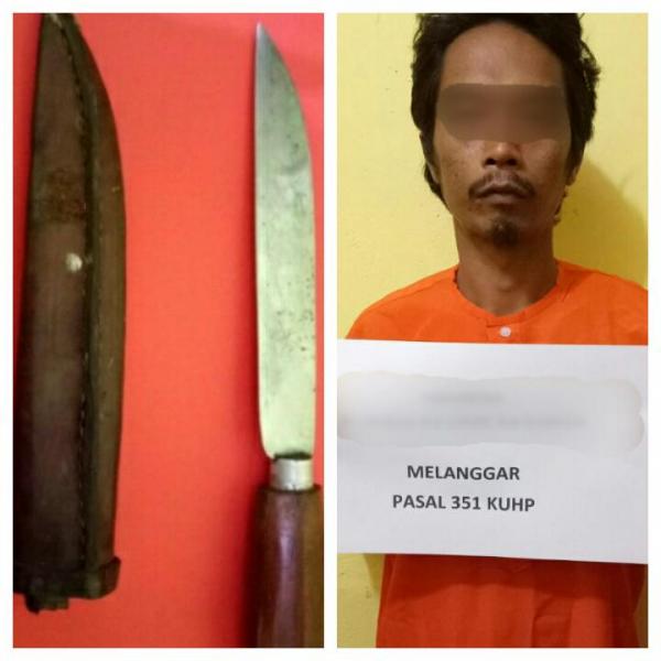 Pembagunan Rumah Tak Kunjung Selesai, Pria di Pelangiran Tikaman Abg Iparnya 