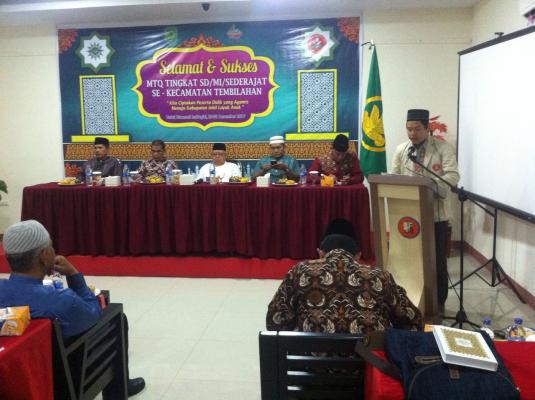 Pemuda Muhammadiyah Kabupaten Inhil Gelar MTQ Tingkat MI