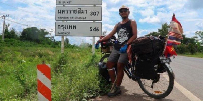 Pesepeda Indonesia Kecelakaan dan Meninggal Dunia di India