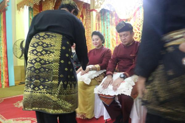 Tradisi Melayu, Tepung Tawar Kapolres dan Dandim 0314/Inhil 