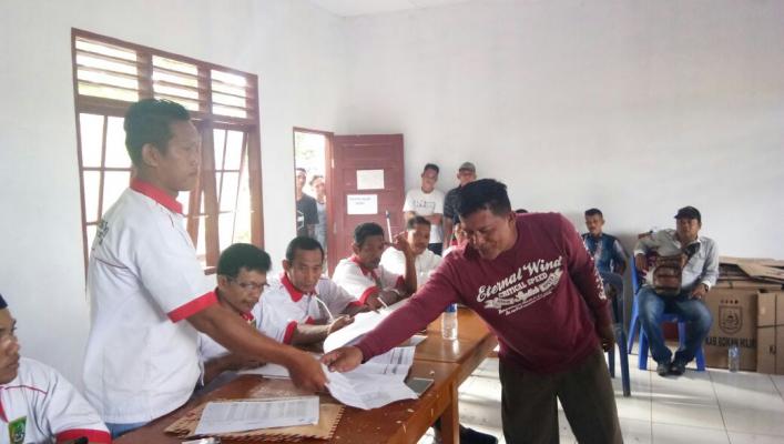 Wow..!!! Warga Labusel Sumut Nyoblos di Pilkades Rokan Hilir, Riau