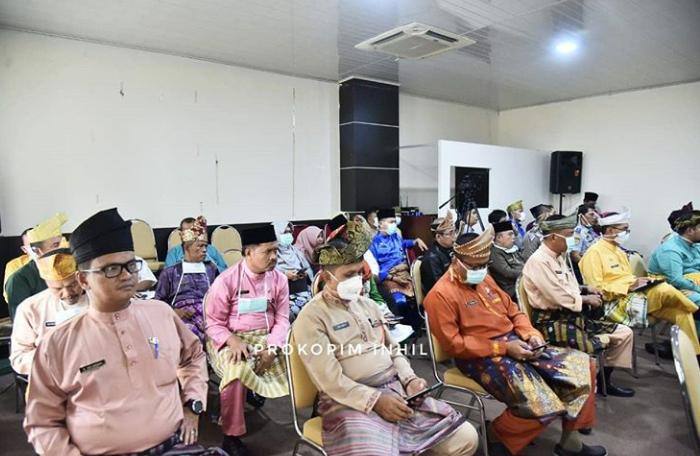 Bupati HM Wardan Rapat Koordinasi Tim Gugus Tugas Percepatan Penanganan Covid 19  Inhil