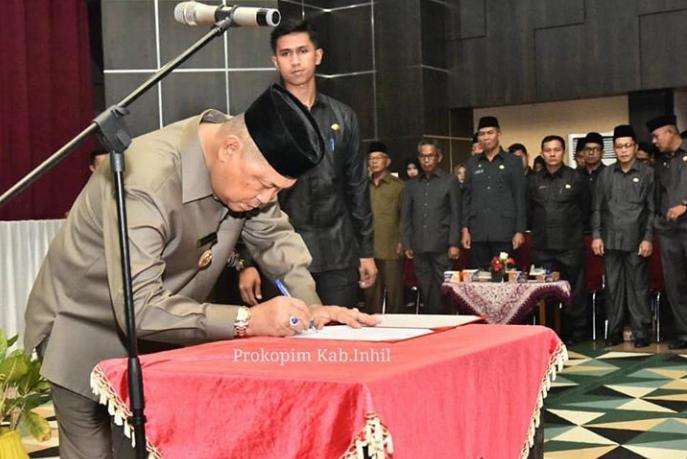 Wakil Bupati Inhil Lantik 333 Dan Mengukukan Pejabat Eselon IV 