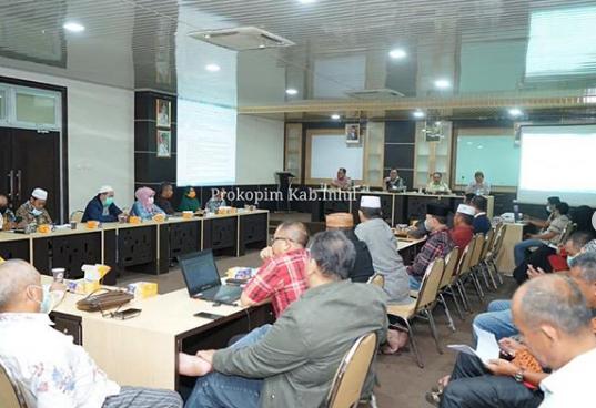 HM Wardan Memimpin Rapat TAPD Tentang Kebijakan Penanganan Penganggaran Covid 19