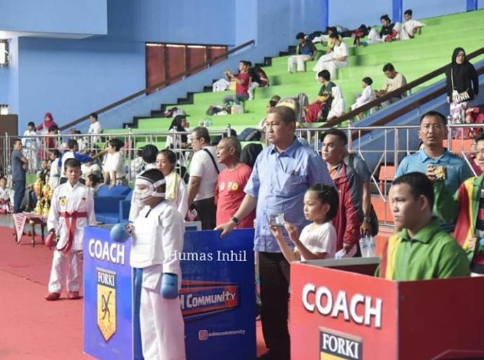 H.Syamsuddin Uti: TKC Inhil Patut di Banggakan Membawa pulang 15 Emas Turnamen Karate Championship SBY Cup Ke-16
