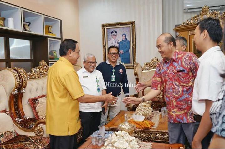 Bupati HM.Wardan "Lanjutkan Pembangunan RSUD Puri Husada"Pemkab Inhil didampingi LKPP