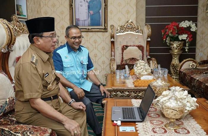 Sukseskan SP 2020, Bupati HM.Wardan Himbau Masyarakat Inhil Isi Data Kependudukan dengan Penuh Kesadaran