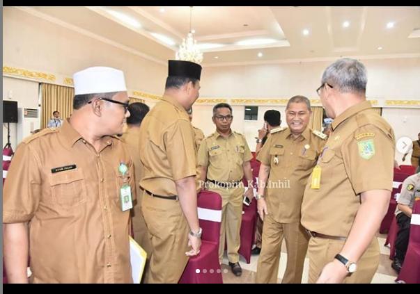 Usai Ikuti Rapat Tertutup Pencegahan Virus Covid-19, Wabup H.Syamsuddin Uti Himbau Masyarakat Inhil Tetap Tenang