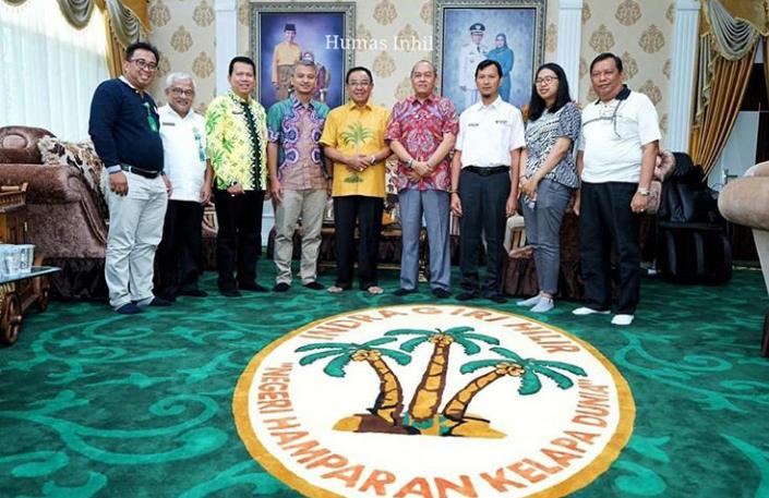 Bupati HM.Wardan "Lanjutkan Pembangunan RSUD Puri Husada"Pemkab Inhil didampingi LKPP