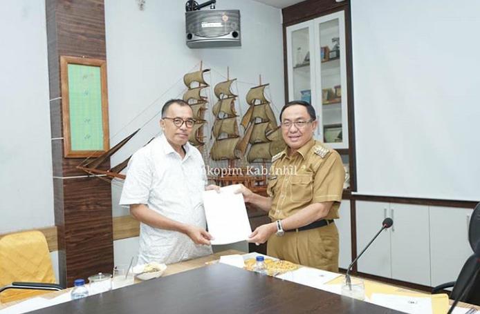 Bupati HM.Wardan tetapkan Afrizal sebagai Komisaris dan Amirudin Sebagai Direktur Umum dan Keuangan PT.KIG