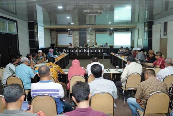 HM Wardan Memimpin Rapat TAPD Tentang Kebijakan Penanganan Penganggaran Covid 19