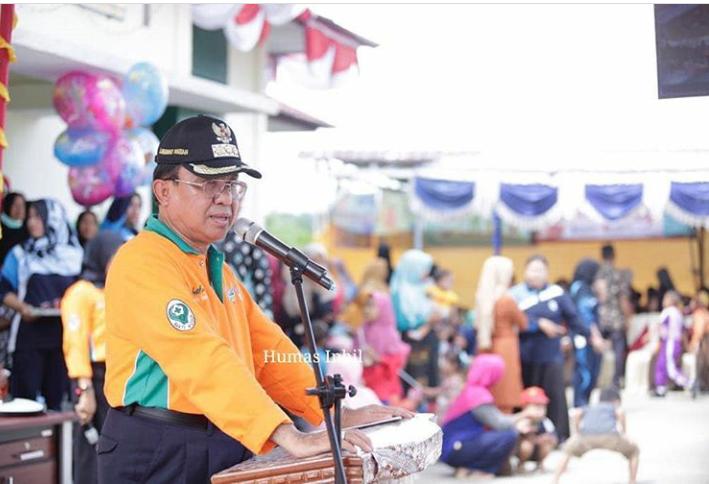 Menakar Penderita Stunting, Bupati HM.Wardan Laksanakan "Gerakan Satu Hati"Secara serentak.