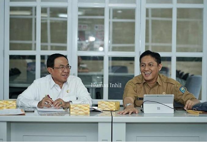 Bupati HM Wardan Kunjungi Kementerian Keuangan Soal Tunda Bayar