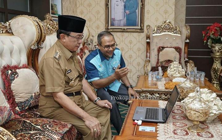 Sukseskan SP 2020, Bupati HM.Wardan Himbau Masyarakat Inhil Isi Data Kependudukan dengan Penuh Kesadaran