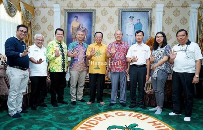 Bupati HM.Wardan "Lanjutkan Pembangunan RSUD Puri Husada"Pemkab Inhil didampingi LKPP