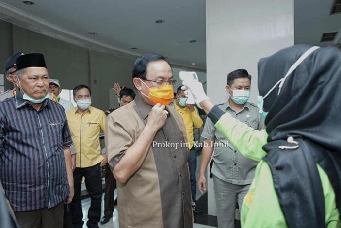 Bupati dan Wakil Bupati Hadiri Rapat Banggar Soal Kebijakan Penanganan dan Penggaran Covid 19