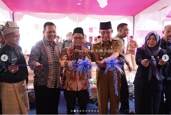 Bupati HM.Wardan Resmikan Pemakaian Gedung Bawaslu, Sebagai bentuk Dukungan Pemkab Inhil Tegakkan Demokrasi 
