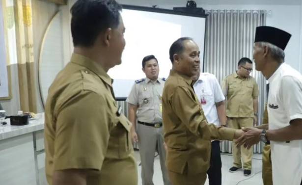 Pj Bupati Inhil H Herman Buka Program Peremajaan Kelapa Sawit Pekebun (PKSP) Tahun 2024