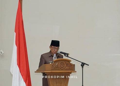 Bupati HM Wardan Hadiri Rapat Paripurna Ke 7 Masa Sidang II Tahun 2020