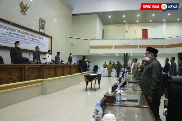 DPRD Inhil Laksanakan Rapat Paripurna ke-11, Agendakan 3 Hal Ini