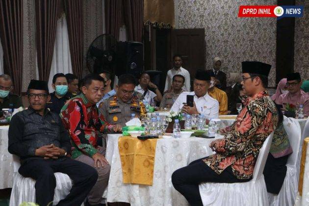Wakil Ketua DPRD Inhil Beserta Setwan Inhil Hadiri Hari Bhakti Adhyaksa ke-62 di Kejari Inhil