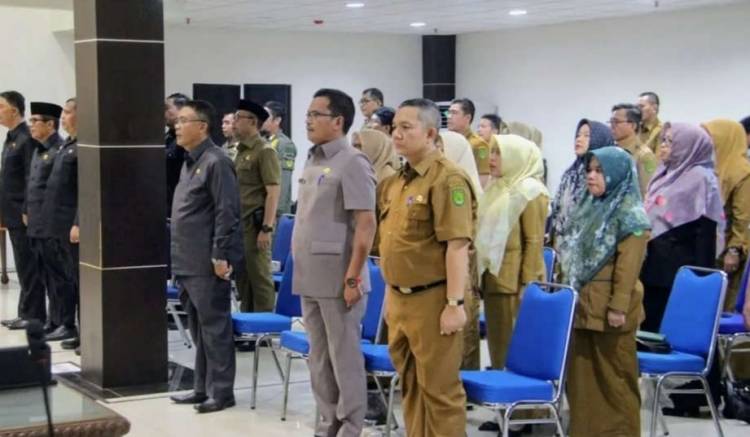 Rapat Paripurna DPRD Inhil Penyampaian 6 Rancangan Peraturan Daerah (Ranperda)