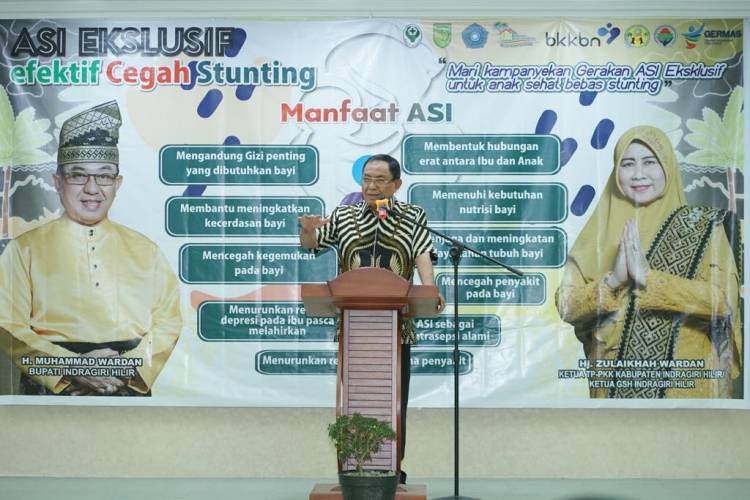 Hj. Zulaikhah Wardan Berikan Edukasi Pentingnya ASI Eksklusif pada Pelatihan Penanggulangan Stunting