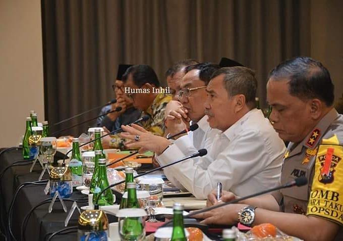 Bupati Indragiri Hilir Hadiri Rapat Bersama Dengan Presiden Jokowi Dodo