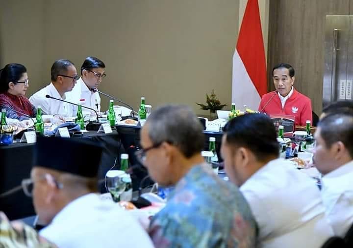 Bupati Indragiri Hilir Hadiri Rapat Bersama Dengan Presiden Jokowi Dodo