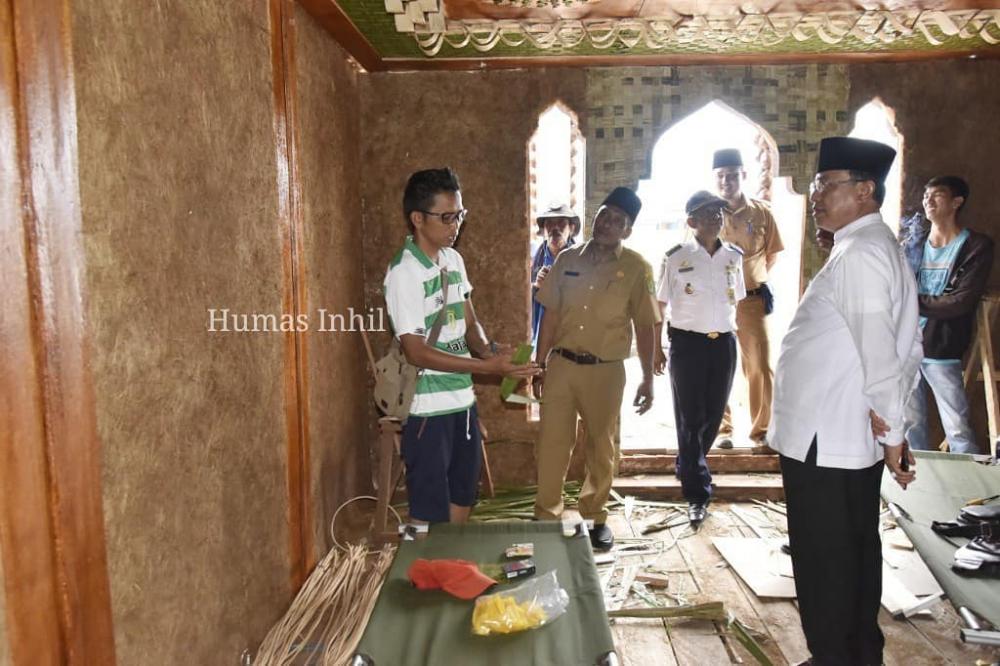 Usai Sholat Istighosah Bupati Sempatkan Berkunjung Ke Lokasi MTQ 