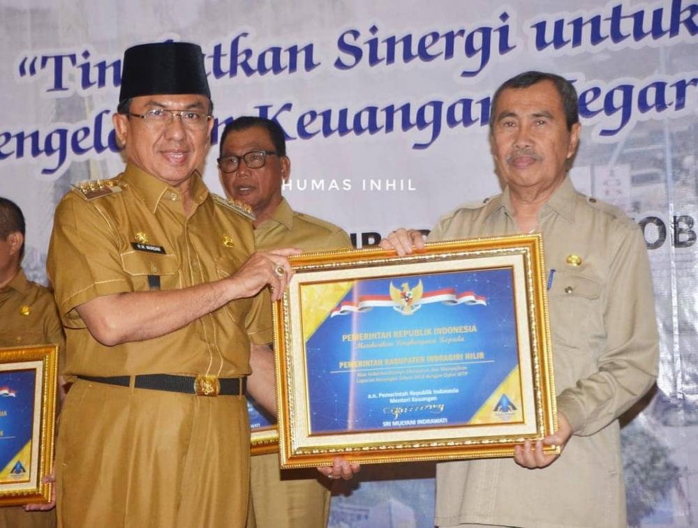Bupati Inhil HM Wardan Ikuti Seminar APBN Dan Kebijakan Dana Transfer Tahun 