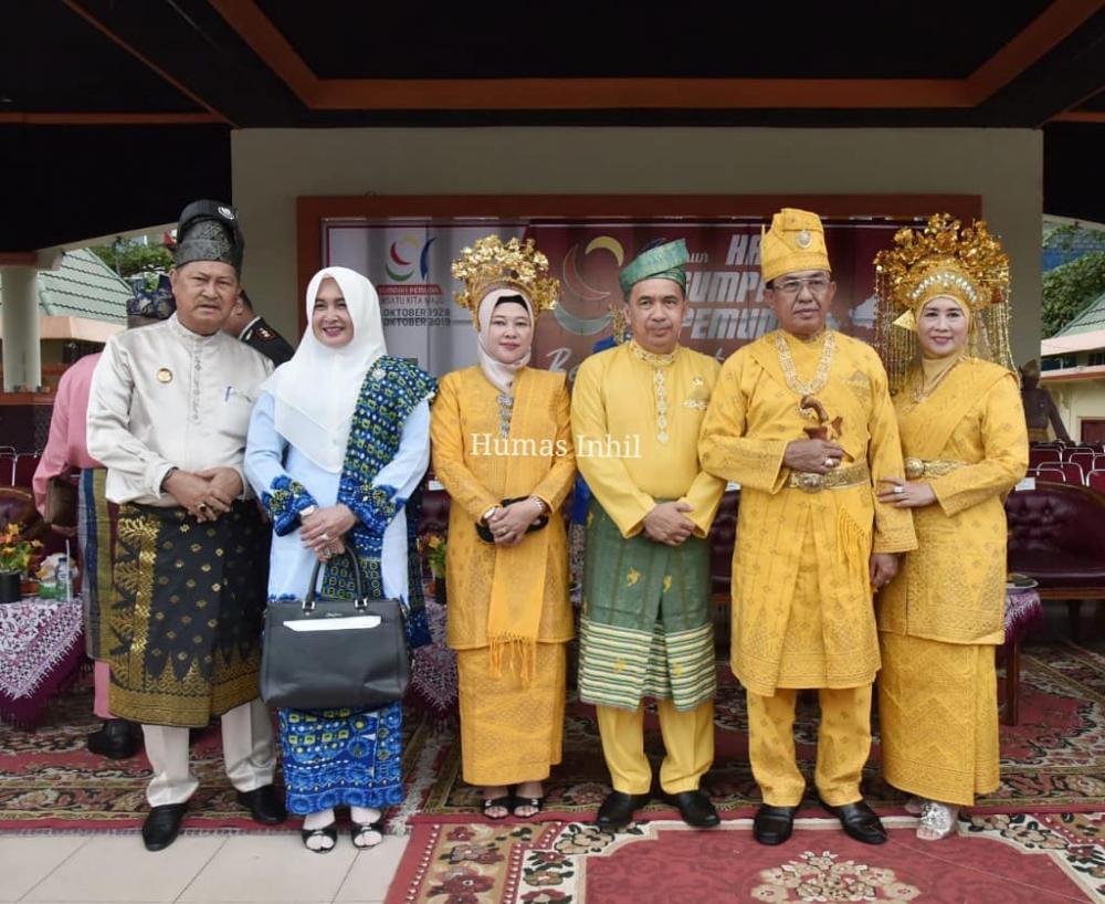 Bupati Indragiri Hilir HM Wardan Pembina Upacara Pada Hari Sumpah Pemuda Ke - 91