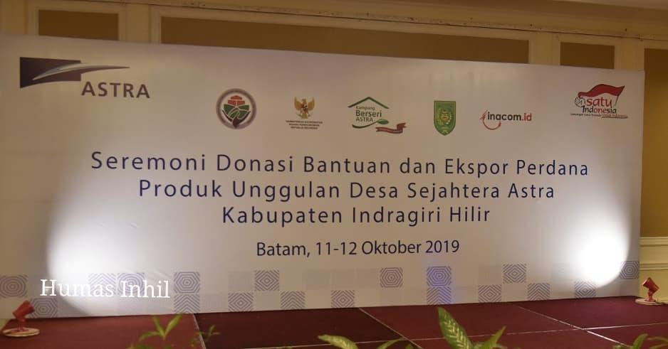 Bupati Inhil HM Wardan Dengan Kampung Berseri Mampu Meningkatkan Perekonimian Masyarakat