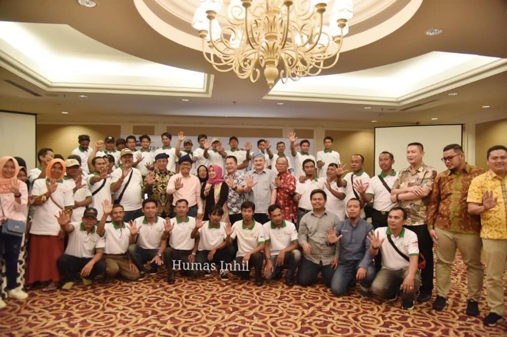 Bupati Inhil HM Wardan Dengan Kampung Berseri Mampu Meningkatkan Perekonimian Masyarakat