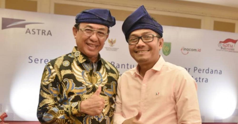 Bupati Inhil HM Wardan Dengan Kampung Berseri Mampu Meningkatkan Perekonimian Masyarakat
