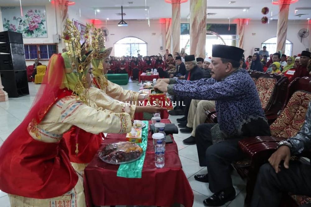 H Syaid Syarifudfin Sekdakab Inhil Hadiri Wisuda Institut Agama Islam Ar Risalah Inhil