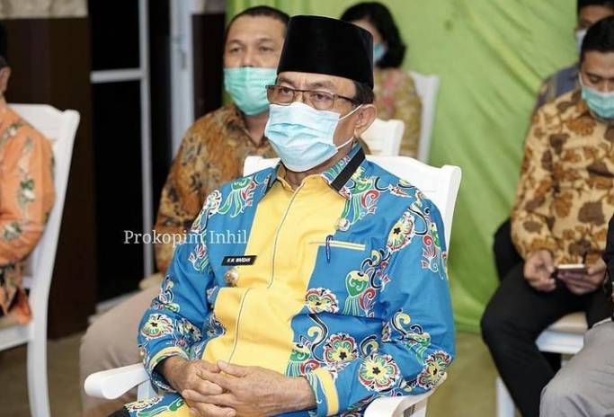 Bupati HM.Wardan Kukuhkan TPKAD Secara Virtual