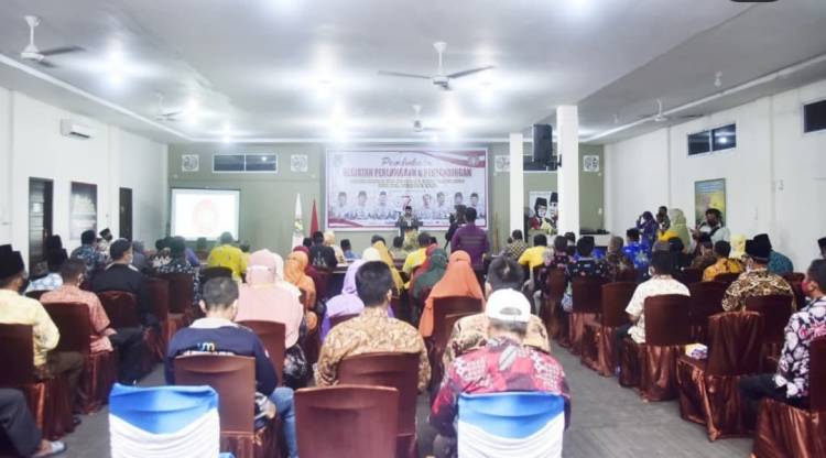 Wabup inhil H.Syamsuddin Uti Membuka Perlombaan dan Pertandingan dalam Rangka HUT Ke-76 PGRI dan HGN 2021