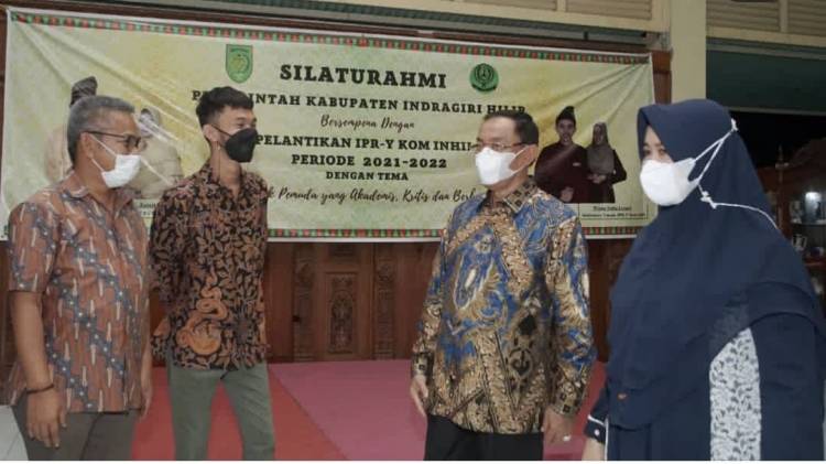Lantik Pengurus IPR-Y Komisariat Inhil Periode 2021-2022, Bupati HM.Wardan Harapkan Kritikan yang Beretika dan Berbudaya