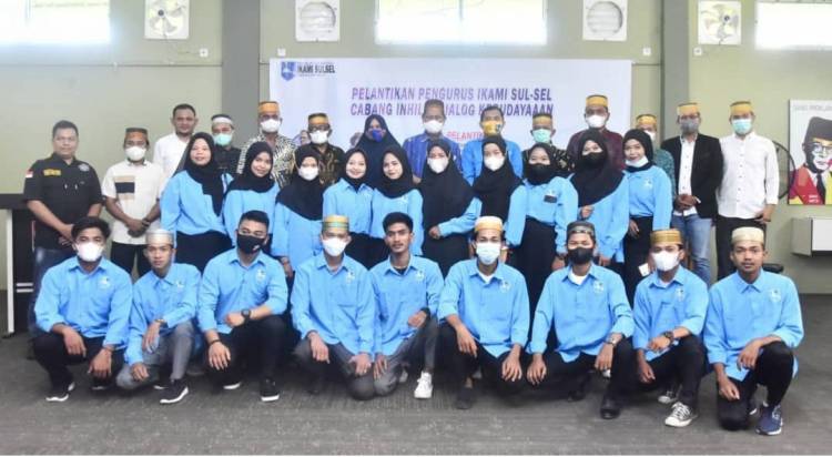 Wabup H.Syamsuddin Uti Hadiri Pelantikan IKAMI Sul-Sel Priode 2021 - 2022 Cab.Inhil