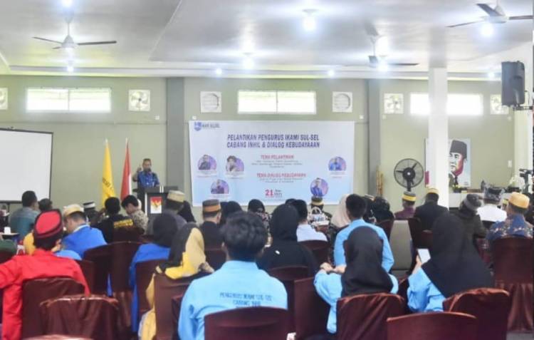 Wabup H.Syamsuddin Uti Hadiri Pelantikan IKAMI Sul-Sel Priode 2021 - 2022 Cab.Inhil