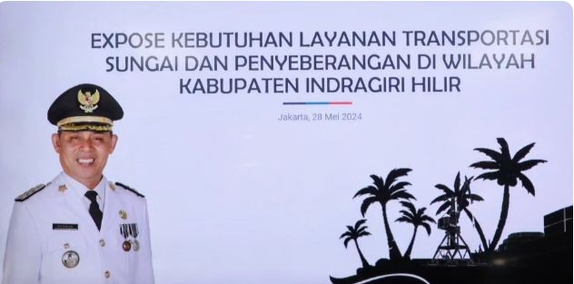 Pj Bupati Inhil Herman Sambangi  Kementerian RI Untuk Percepatan Roro Parit 21