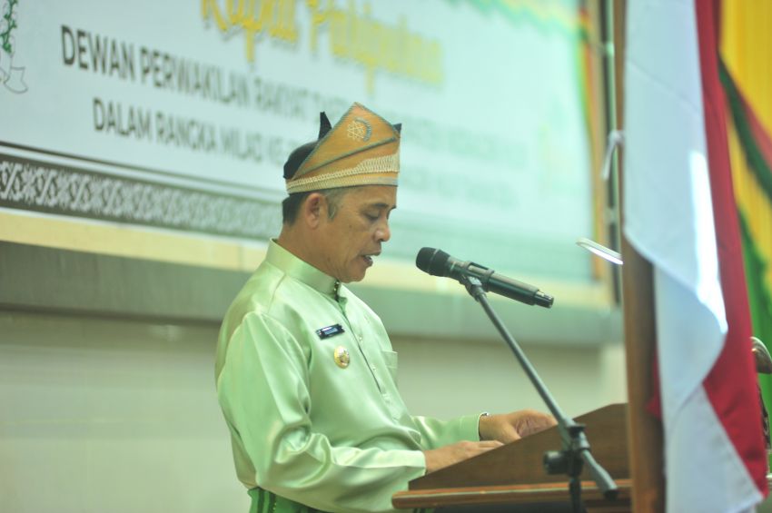 DPRD Gelar Rapat Paripurna Milad Ke 59 Kabupaten Indragiri Hilir