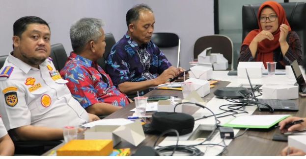 Pj Bupati Inhil Herman Sambangi  Kementerian RI Untuk Percepatan Roro Parit 21
