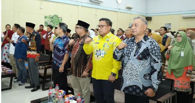 Pj Bupati Herman Buka Rapat Koordinasi SDM PKH Kabupaten Indragiri Hilir