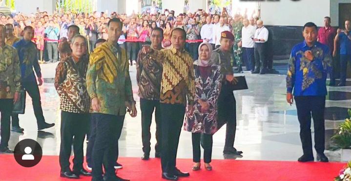 Pj Bupati Inhil Herman Ikuti Penyerahan LHP LKPP Dan ILHP Tahun 2023 Di Hadiri Presiden Jokowi