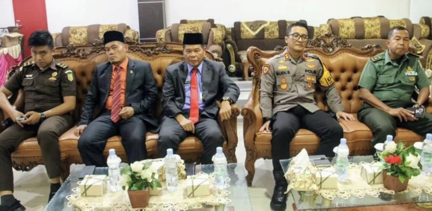 Hadiri Rapat Paripurna Pj. Bupati Herman Penyampaian Rekomendasi DPRD Inhil Terhadap LKPJ Bupati Tahun Anggaran 2023